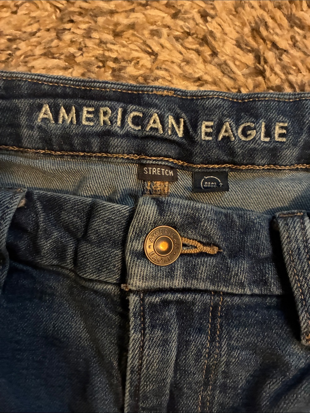 American Eagle curvy mom jean -size 12 - Picture 2 of 5